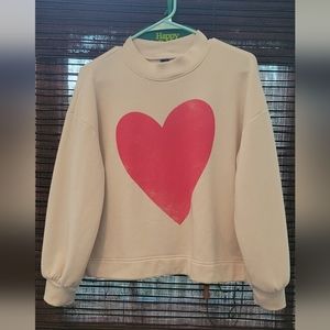 GUC Old Navy Heart Sweatshirt